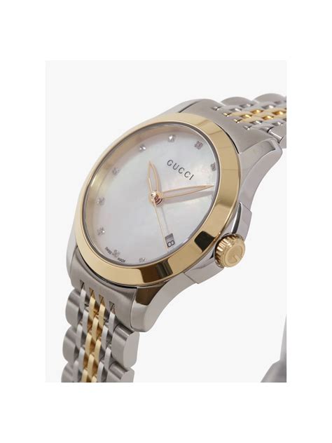 gucci g timeless mother of pearl|gucci cat watch.